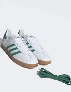 New adidas Sneakers Mixte Gazelle Blanc/Vert