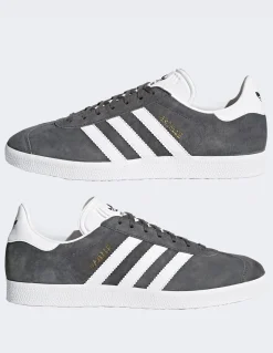 Discount adidas Sneakers Mixte Gazelle Gris Anthracite
