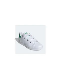 Best adidas Sneakers Mixte Stan Smith CF Vegan Blanc/Vert