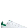Sale adidas sneakers mixte stan smith j cuir blanc vert