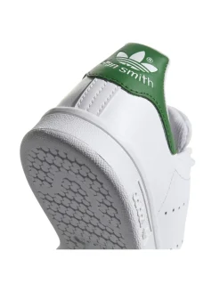 Sale adidas sneakers mixte stan smith j cuir blanc vert