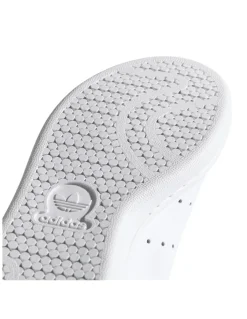 Sale adidas sneakers mixte stan smith j cuir blanc vert
