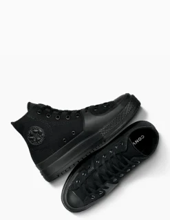 converse Sneakers Montantes Femme Ctas Construct Hi Black/Black/Black