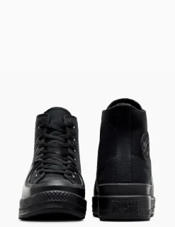 converse Sneakers Montantes Femme Ctas Construct Hi Black/Black/Black