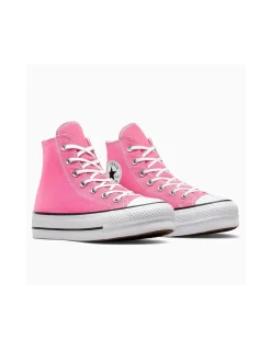 New converse Sneakers Montantes Femme Ctas Lift Hi Toile Rose