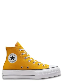Hot converse Sneakers Montantes Femme Ctas Lift Hi Toile Jaune