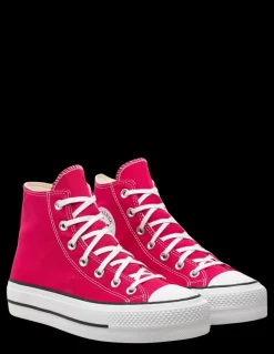 converse Sneakers Montantes Femme ctas lift hi Rose