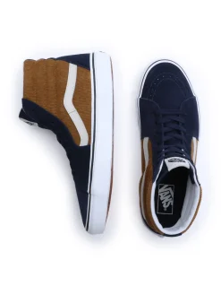 Best vans Sneakers montantes homme ua sk8-hi blue/brown
