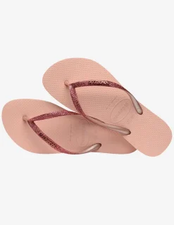 Clearance havaianas Tongs Femme Slim Glitter ii Pink