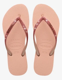 Clearance havaianas Tongs Femme Slim Glitter ii Pink