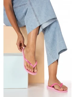 Clearance havaianas Tongs Femme Slim Glitter Iridescent Rose