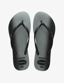 Hot havaianas Tongs Femme Slim Gloss Black