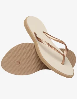 Outlet havaianas Tongs Femme Slim Point Rose Gold/Beige