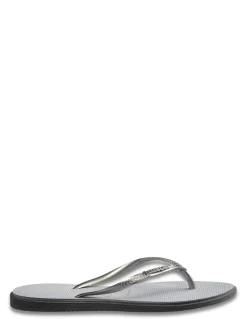 Hot havaianas Tongs Femme Slim point Steel Grey
