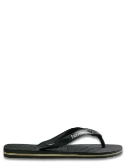 New havaianas Tongs Homme Brasil Logo Vert Olive